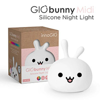 INNOGIO Luce notturna in silicone Bunny